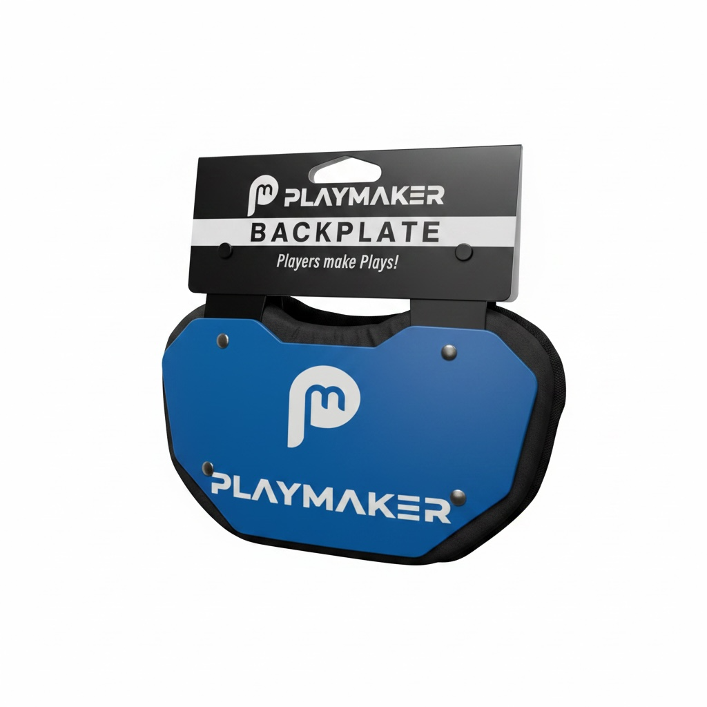 Playmaker Sportz Adult Size Football Back Plate Playmaker