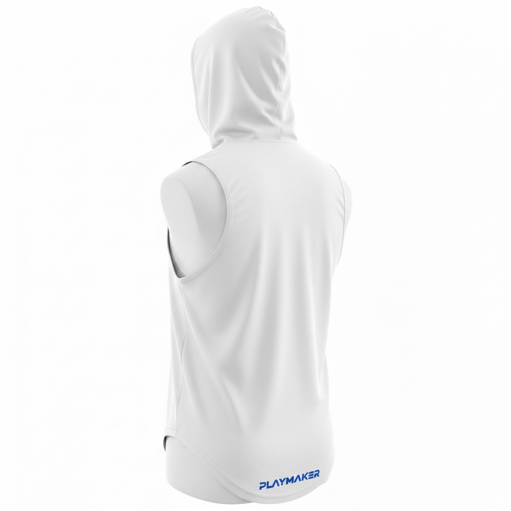 Sleeveless Hoodies - Small Brand Logo PLAYMAKER SPORTZ
