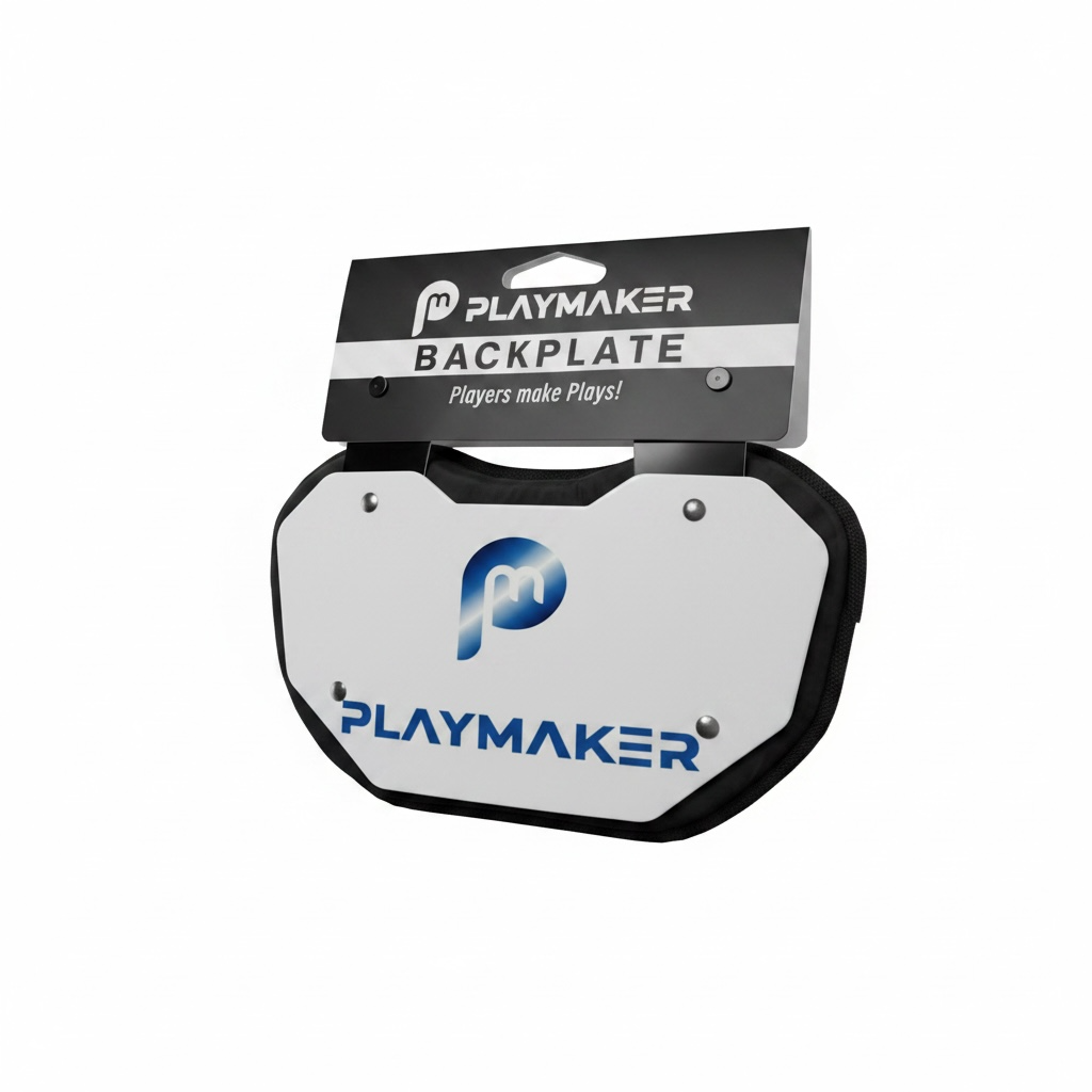 Playmaker Sportz Adult Size Football Back Plate Playmaker