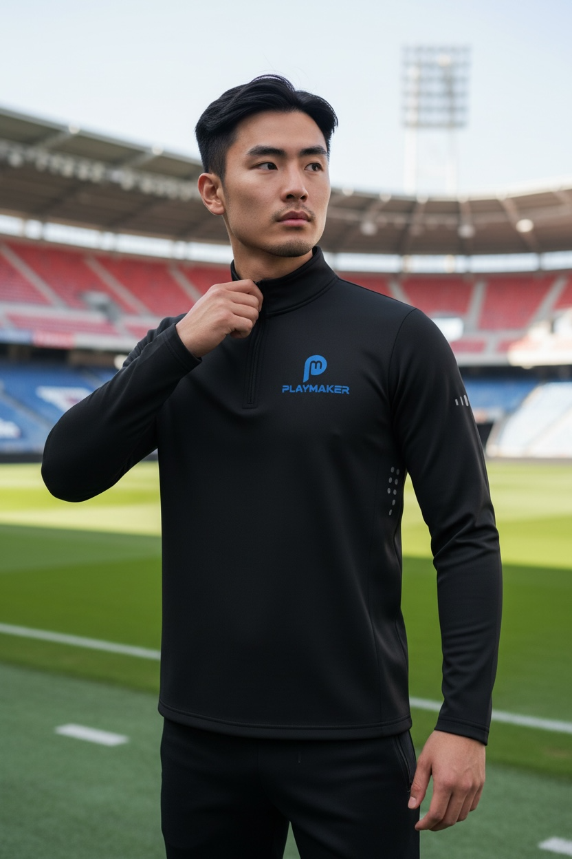 1/4 Zip Long Sleeve PLAYMAKER SPORTZ